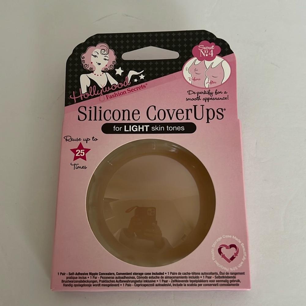 Hollywood Fashion Secrets Silicone CoverUp 1 pair